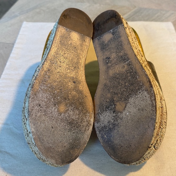 CHLOE Camille Wedge Slide Sandal in Dark Griege / Taupe sz US 7 / IT 37 RARE! - Picture 12 of 13